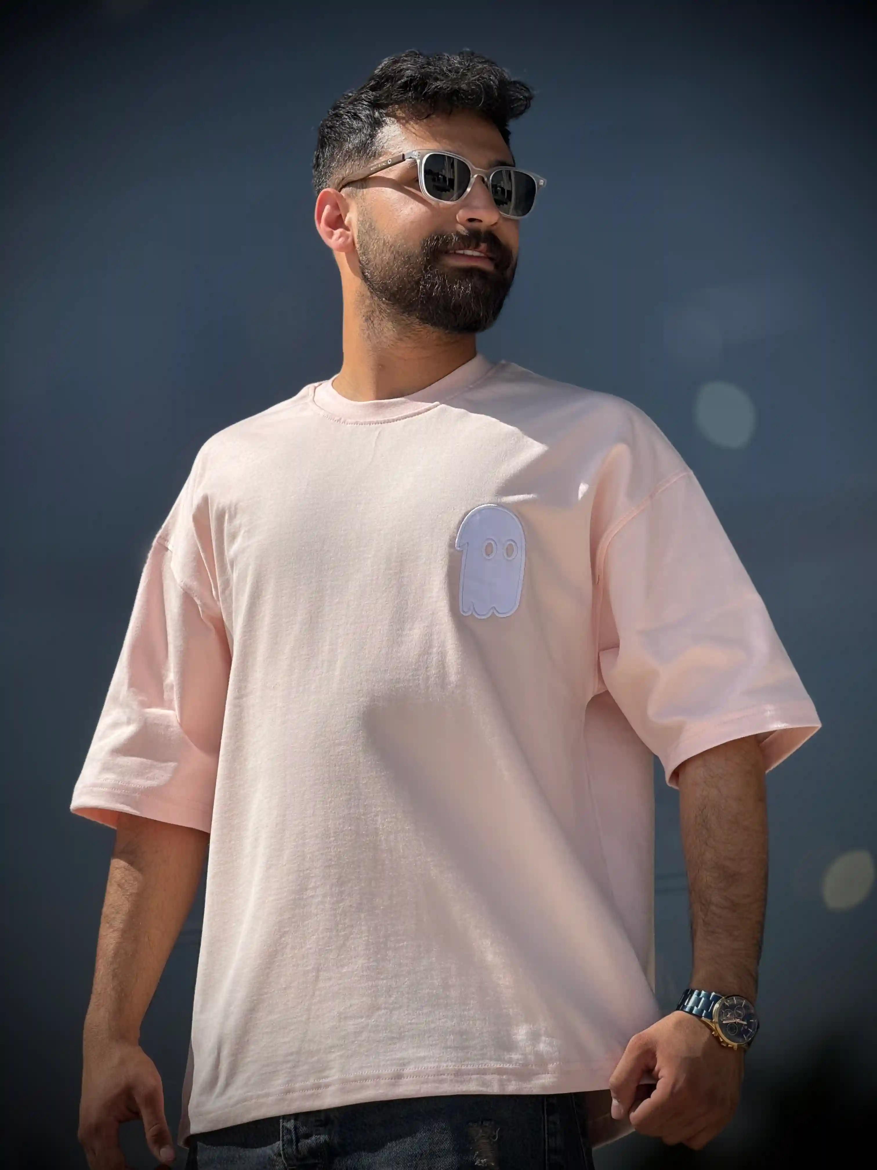 تیشرت R صورتی